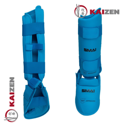 Protector de tibia y empeine de Karate SMAI - Aprobados por WKF